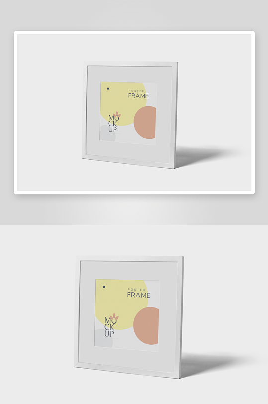 证书边框照片相框样机素材-众图网