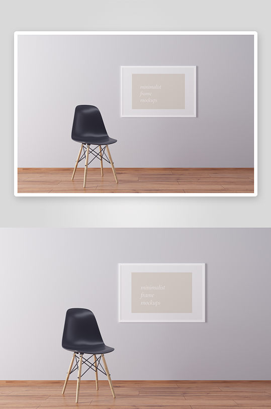 证书边框照片相框样机-众图网