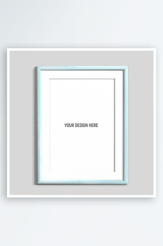 证书边框照片相框样机-众图网