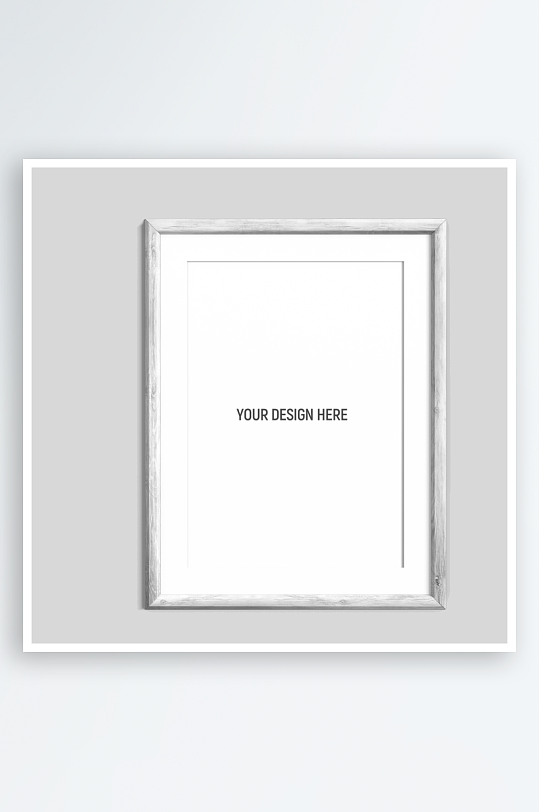 证书边框照片相框样机-众图网