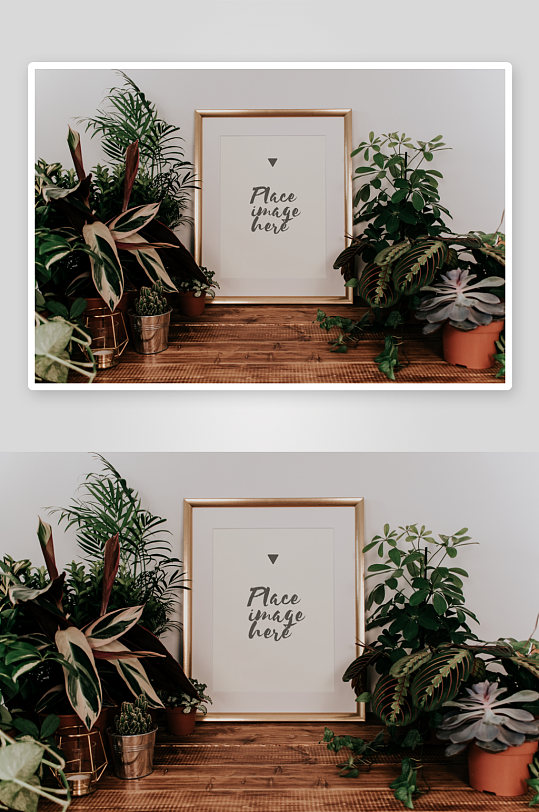 证书边框照片相框样机素材-众图网