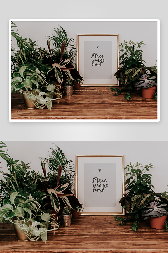 证书边框照片相框样机素材-众图网