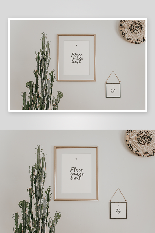 证书边框照片相框样机素材-众图网