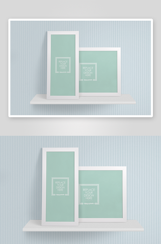 证书边框照片相框样机素材-众图网