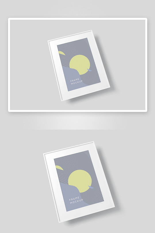 证书边框照片相框样机素材-众图网