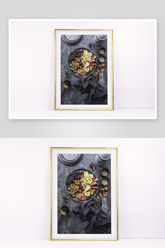 证书边框照片相框样机-众图网