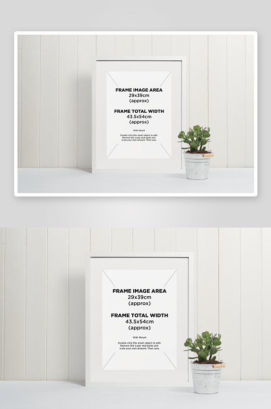 证书边框照片相框样机素材-众图网