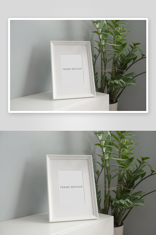 证书边框照片相框样机-众图网