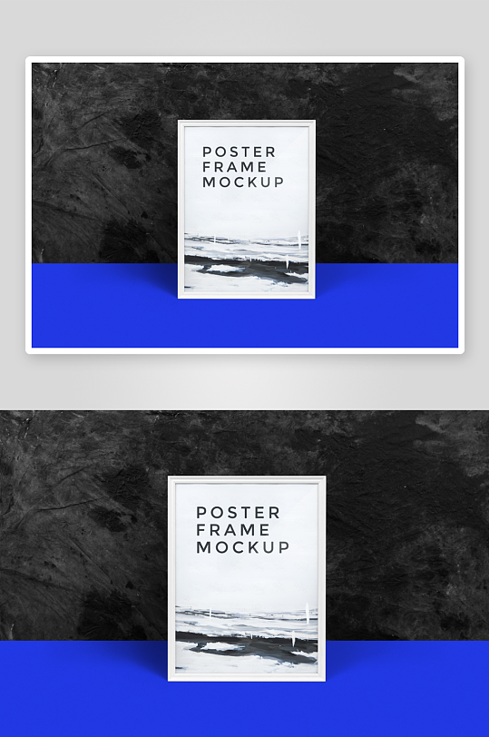 证书边框照片相框样机-众图网