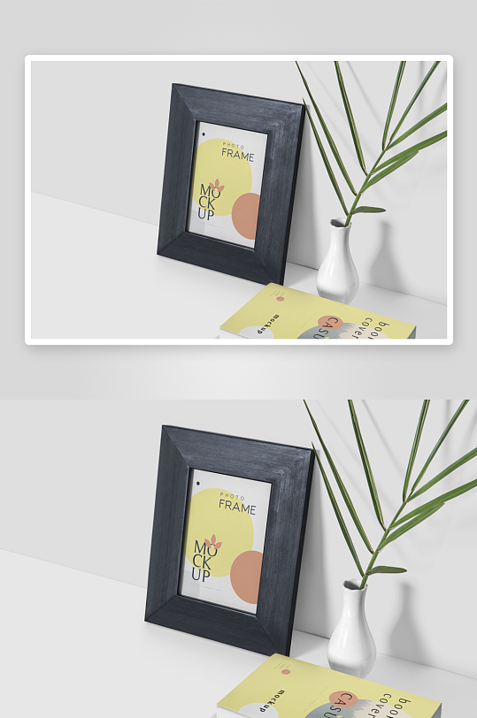 证书边框照片相框样机-众图网