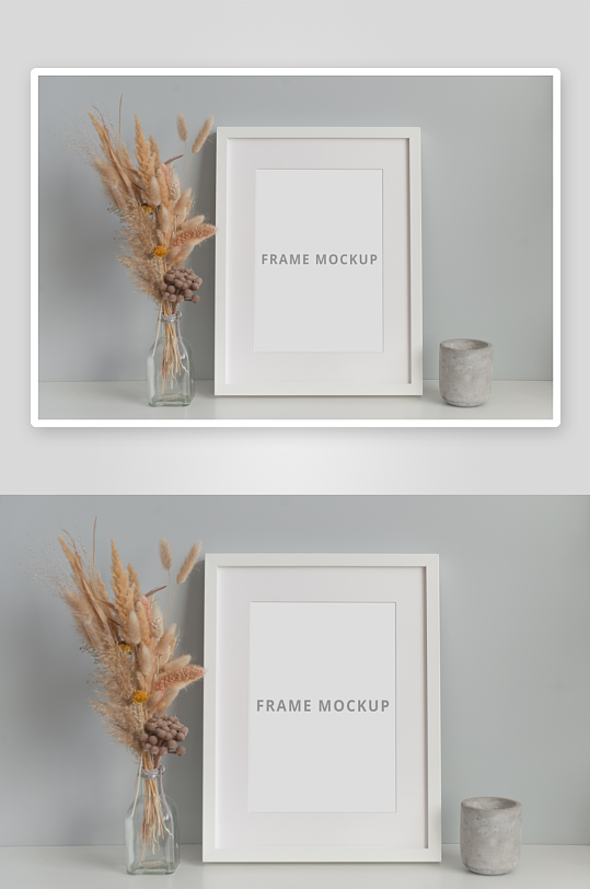 证书边框照片相框样机素材-众图网