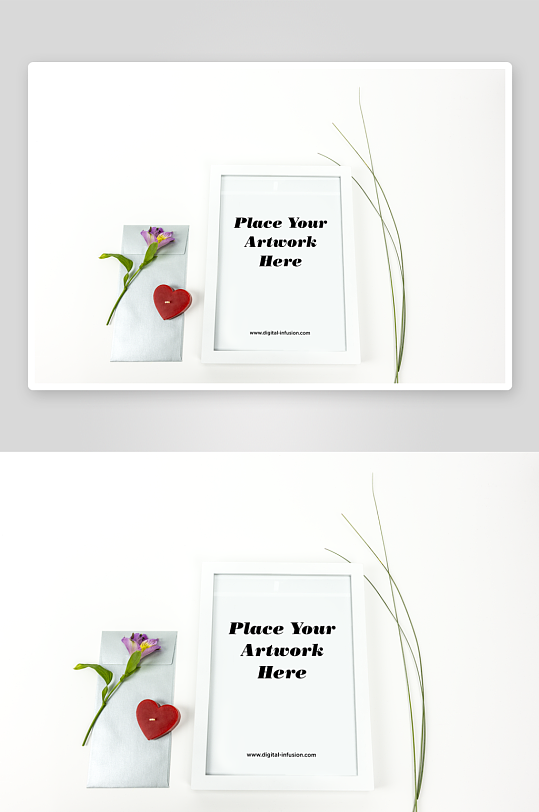 证书边框照片相框样机素材-众图网