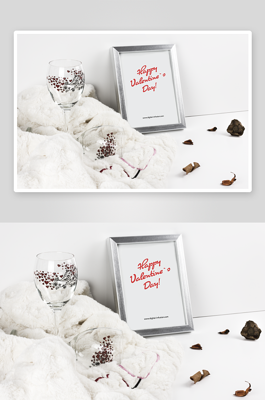 证书边框照片相框样机素材-众图网