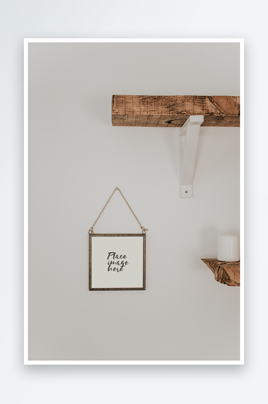 证书边框照片相框样机-众图网