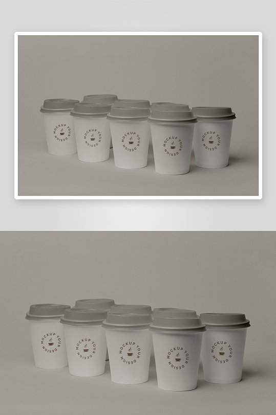 咖啡杯样机模板素材-众图网