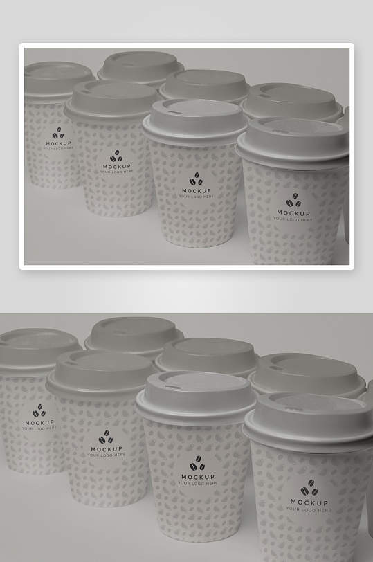 咖啡杯样机模板素材-众图网