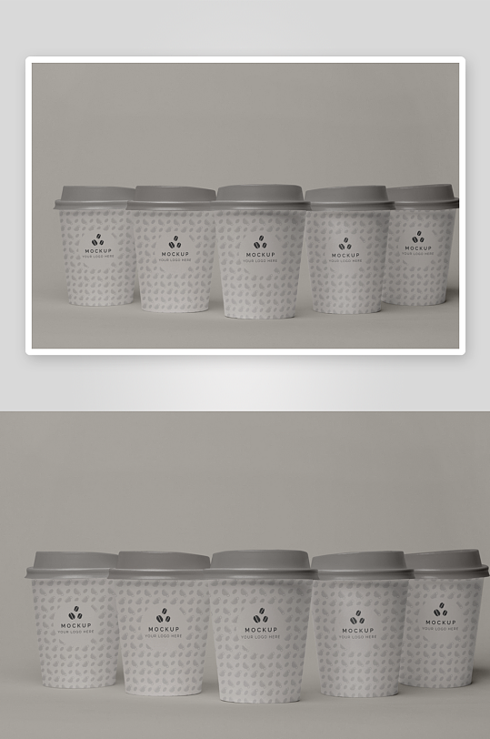 咖啡杯样机模板素材-众图网