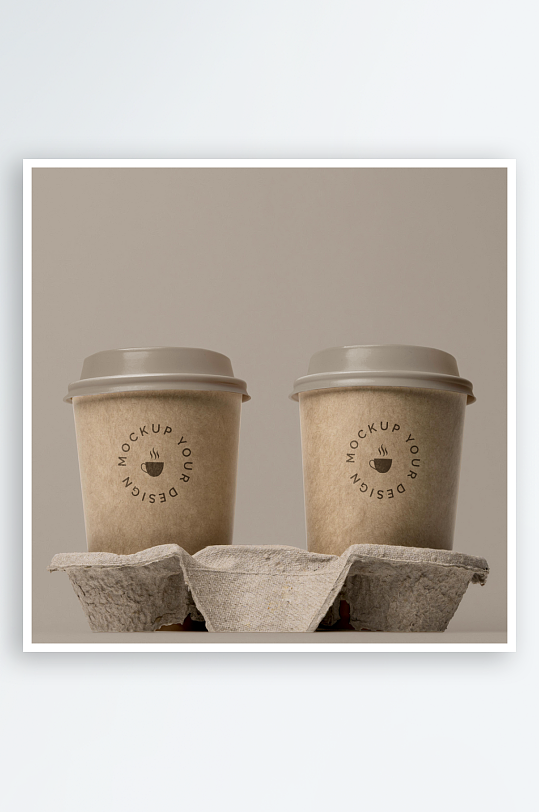 咖啡杯样机模板素材-众图网