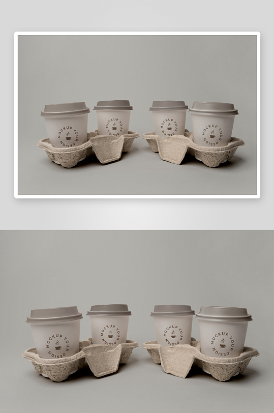 咖啡杯样机模板素材-众图网