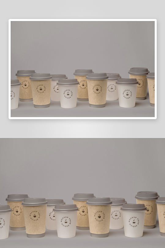 咖啡杯样机模板素材-众图网