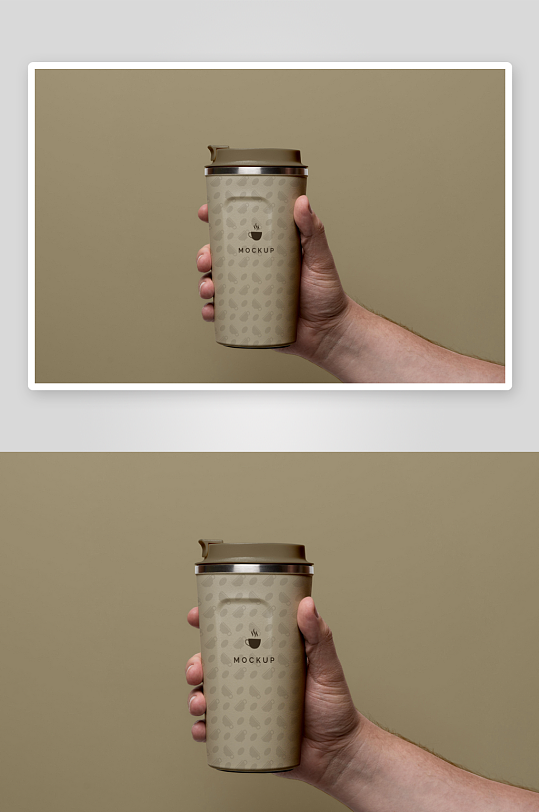 咖啡杯样机模板素材-众图网