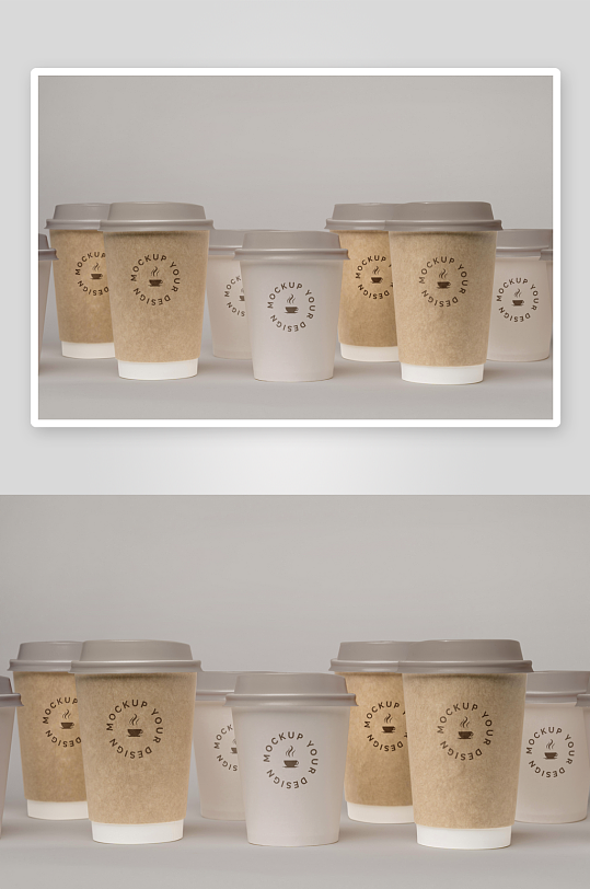 咖啡杯样机psd素材-众图网