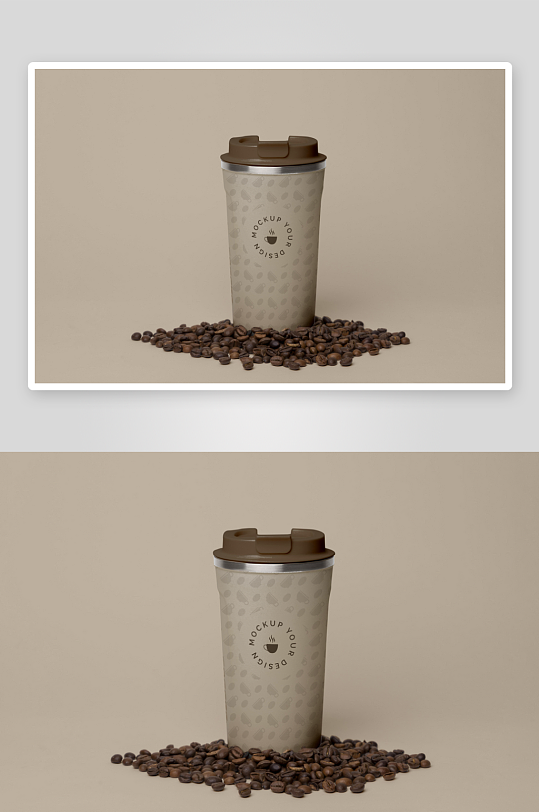 咖啡杯样机psd模板素材-众图网