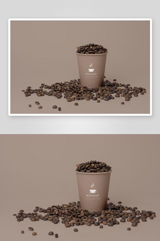 咖啡杯样机psd素材-众图网