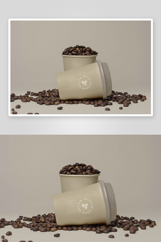 咖啡杯样机psd素材-众图网