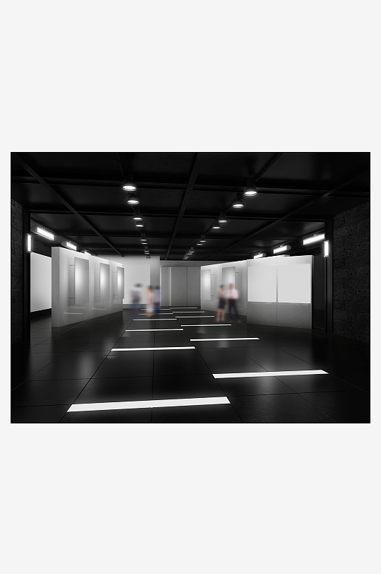 办公A4纸张样机模板素材-众图网