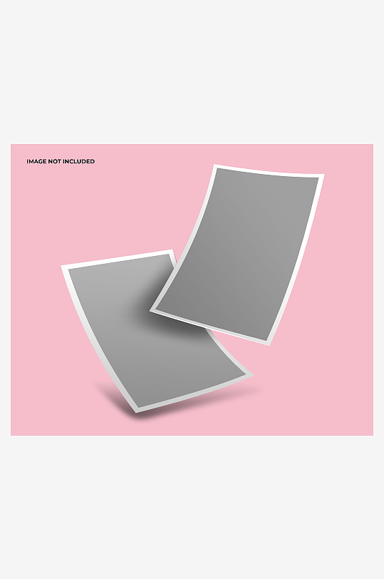 办公A4纸张样机模板素材-众图网