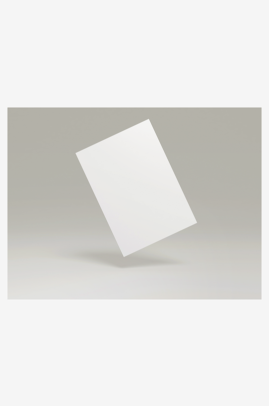 办公A4纸张样机模板素材-众图网