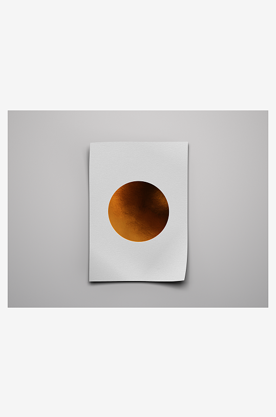 办公A4纸张样机模板素材-众图网