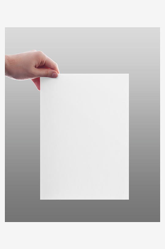 办公A4纸张样机模板素材-众图网