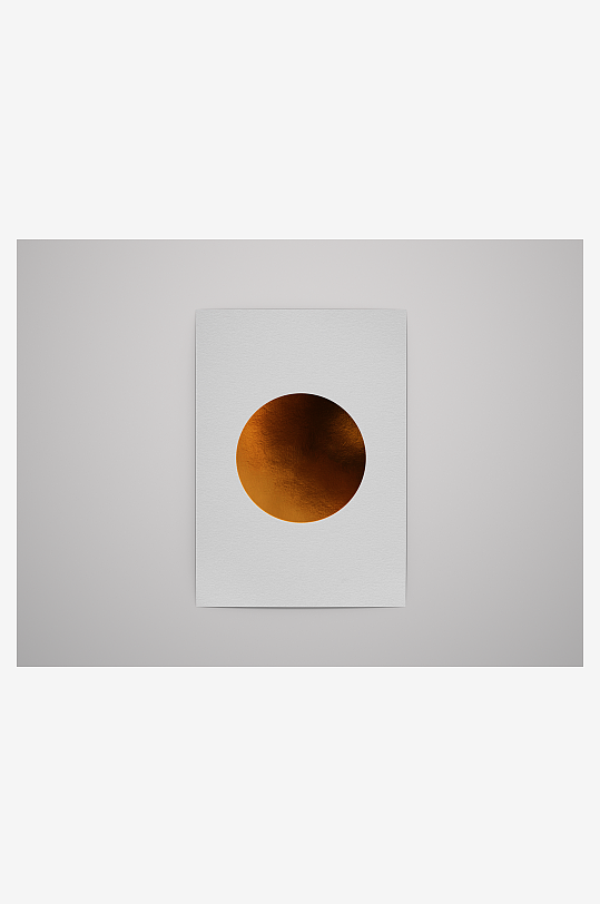 办公A4纸张样机模板素材-众图网