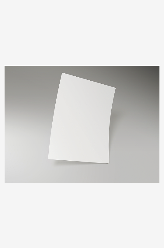 办公A4纸张样机模板-众图网