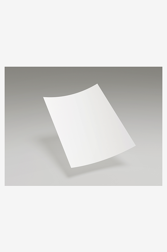 办公A4纸张样机模板-众图网