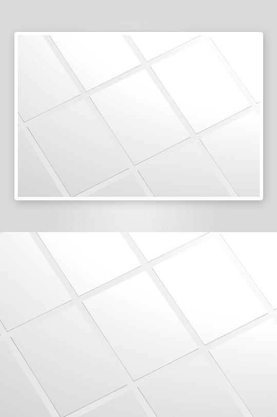 办公A4纸张样机模板-众图网