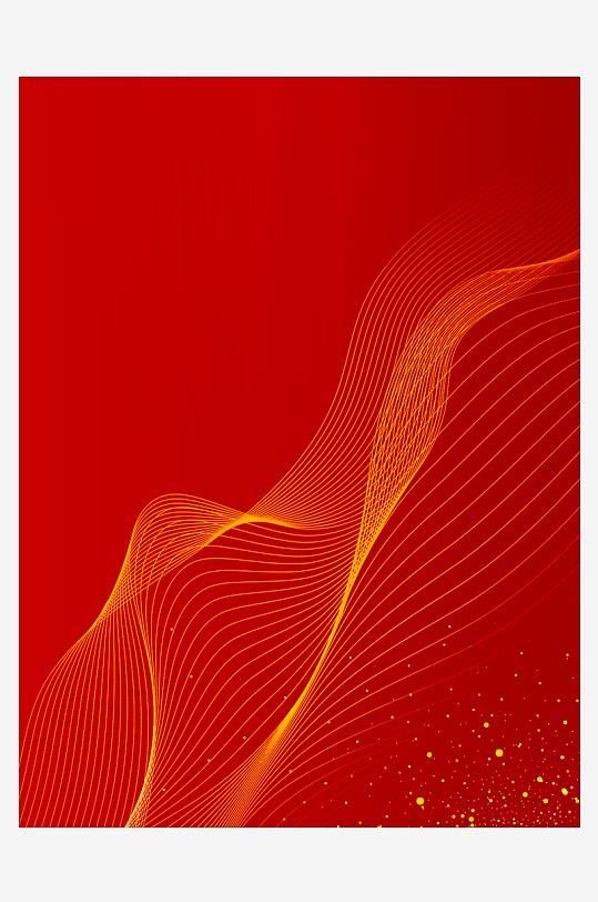 红色喜庆海报背景模版-众图网