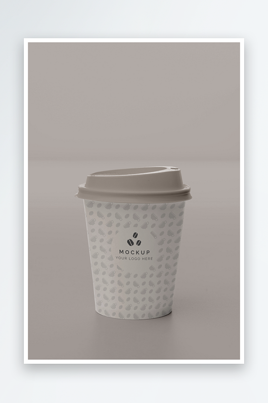 咖啡杯子样机模板-众图网