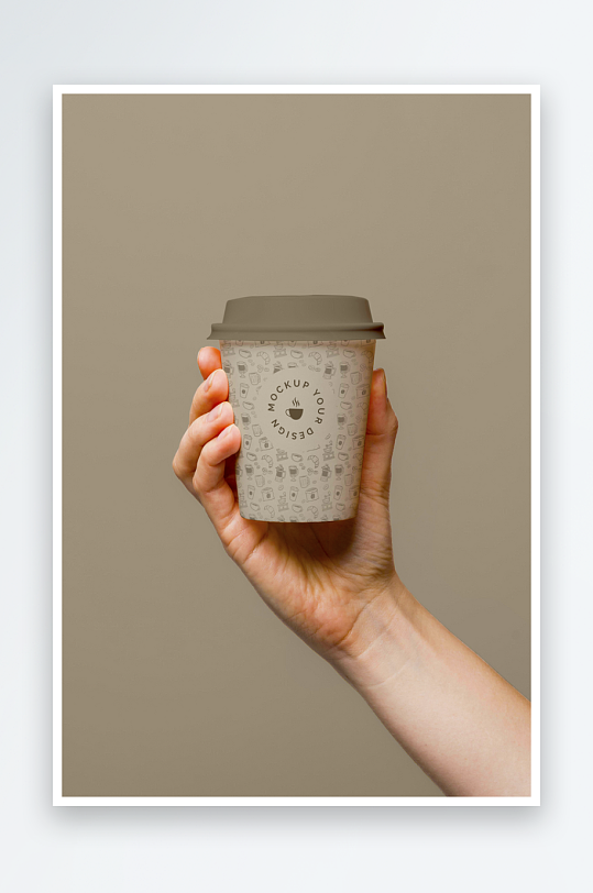 咖啡杯子样机模板-众图网