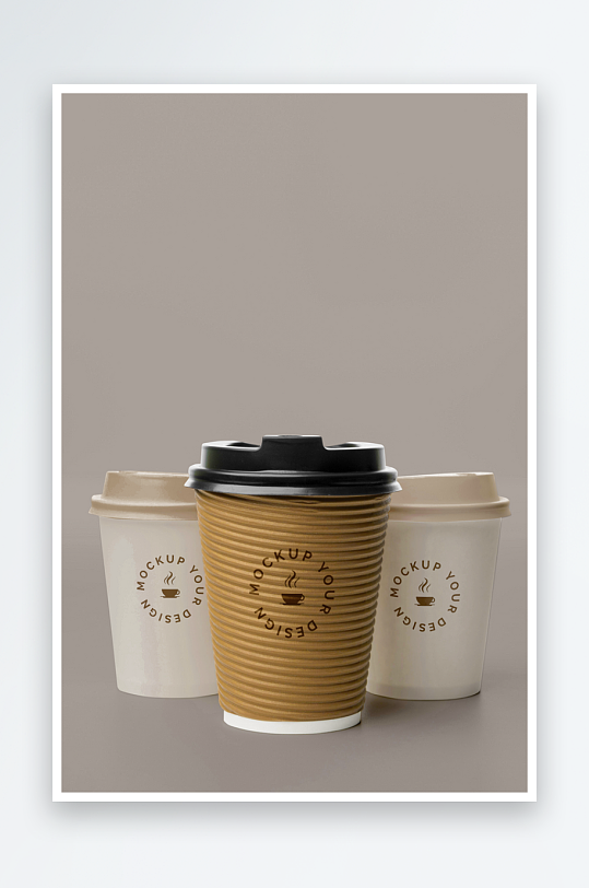 咖啡杯子样机模板素材-众图网