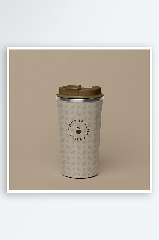 咖啡杯子样机模板-众图网