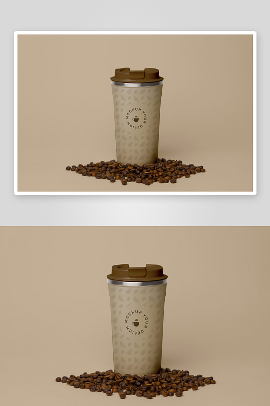 咖啡杯子样机模板素材-众图网