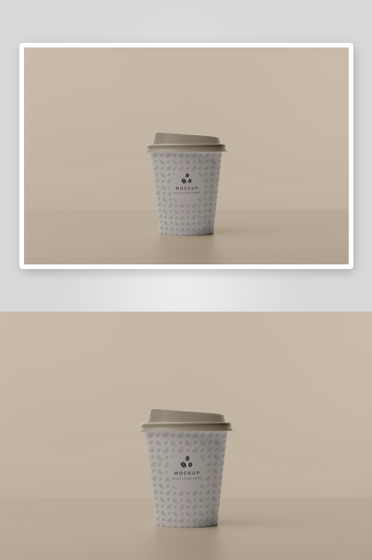 咖啡杯子样机模板素材-众图网