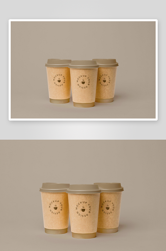 咖啡杯子样机模板素材-众图网