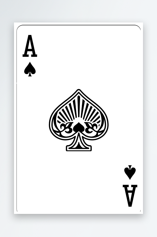 扑克牌样式模板素材-众图网