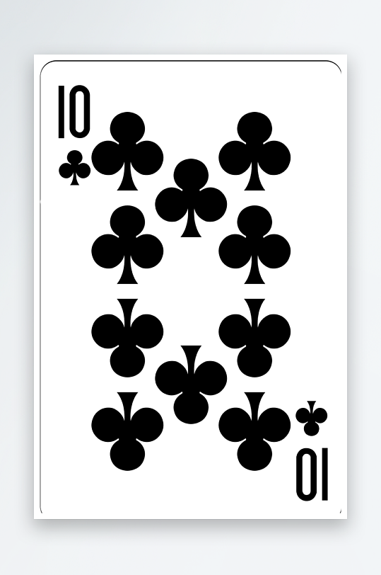 扑克牌样式模板素材-众图网