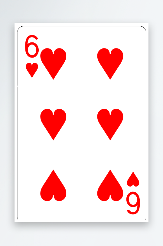 扑克牌样式设计模板素材-众图网