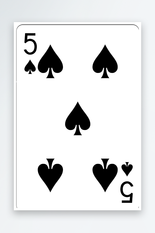 扑克牌样式设计模板素材-众图网